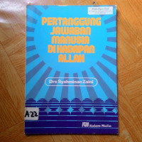 Pertanggung Jawaban Manusia Di Hadapan Allah