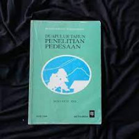 Duapuluh Tahun Penelitian Pedesaan