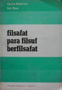 Filsafat Para Filsuf Berfilsafat