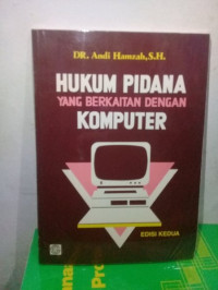 Hukum Pidana yang Berkaitan dengan Komputer