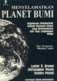 Menyelamatkan Planet Bumi