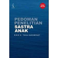 Image of Pedoman Penelitian Sastra Anak