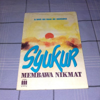 Syukur Membawa Nikmat