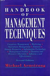 A HANDBOOK OF MANAGEMANT TECHNIQUES