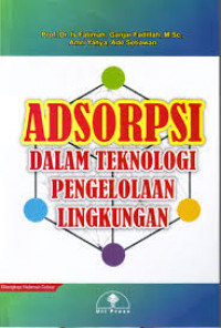 Adsorpsi Dalam Teknologi Pengelolaan Lingkungan