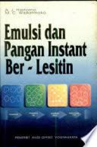 Emulsi dan Pangan Instant Ber-Lesitin