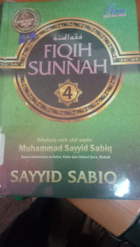 FIQIH SUNNAH SAYYID SABIQ, Jilid 4