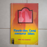 Kawin dan Cerai menurut Islam