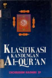 KLASIFIKASI KANDUNGAN AL-QUR'AN