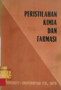 Peristilahan Kimia dan Farmasi