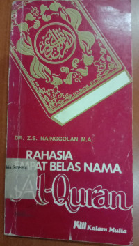 RAHASIA EMPAT BELA NAMA AL-QUR'AN