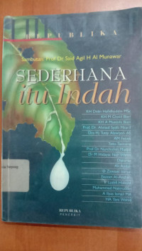 Sederhana Itu Indah