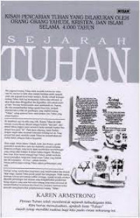 Sejarah Tuhan : Kisah 4000 Tahun Pencarian Tuhan Dalam Agama-Agama Manusia