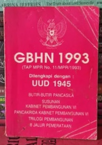 GBHN 1993 - UUD 1945