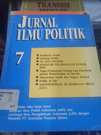 Jurnal Ilmu Politik 7