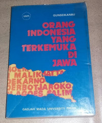 Orang Indonesia yang Terkemuka di Jawa