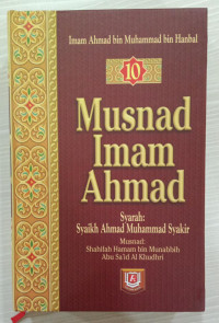 Musnad Imam Ahmad. Jilid: 10