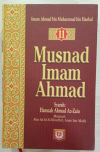 Musnad Imam Ahmad. Jilid: 11