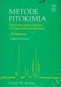 Metode Fitokimia : Penuntun cara modern menganalisis tumbuhan