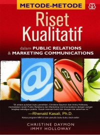 Metode-Metode Riset Kualitatif dalam Public Relations & Marketing Communications