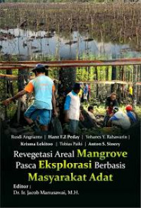 Revegetasi Areal Mangrove Pasca Eksplorasi Berbasis Masyarakat Adat