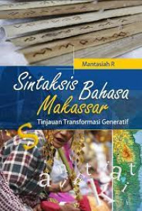 Image of Sintaksis Bahasa Makassar: Suatu Tinjauan Transformasi Generatif