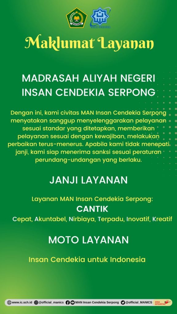 Maklumat Layanan